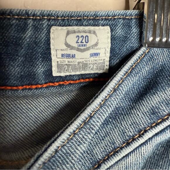 D-ID Brand Women's Skinny Classic Jeans y2k Size 24 x 26 - Picture 4 of 6